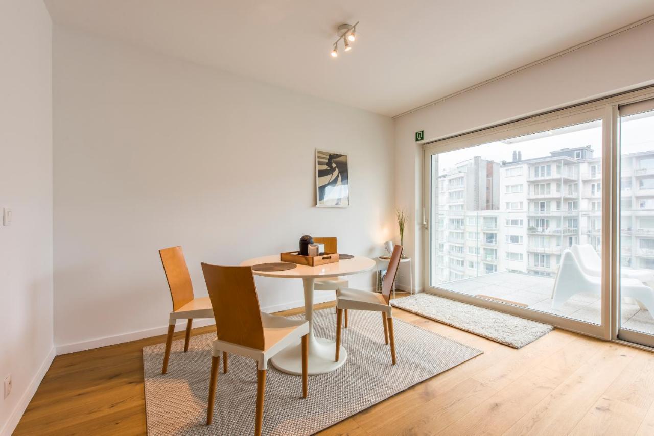Modern Apartment With Terrace Near The Beach Oostende Dış mekan fotoğraf