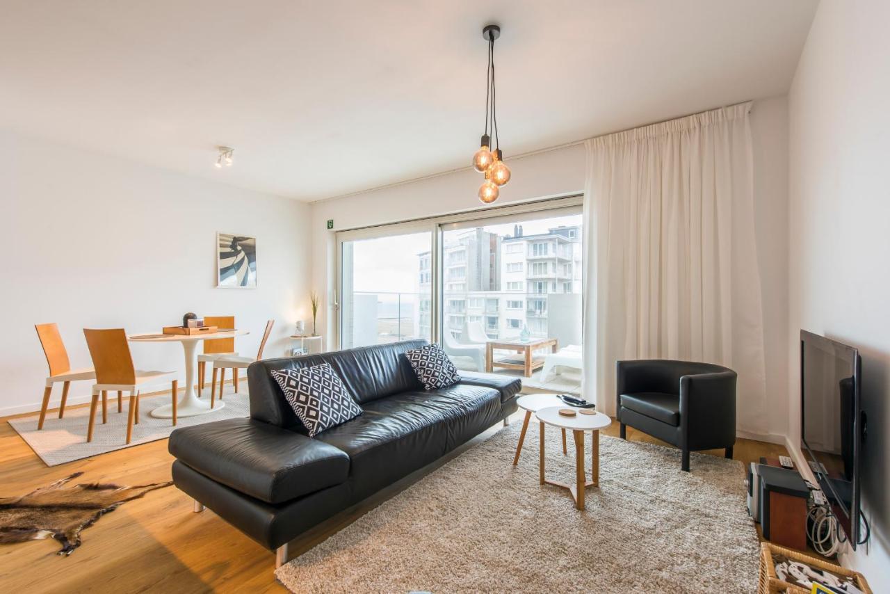 Modern Apartment With Terrace Near The Beach Oostende Dış mekan fotoğraf